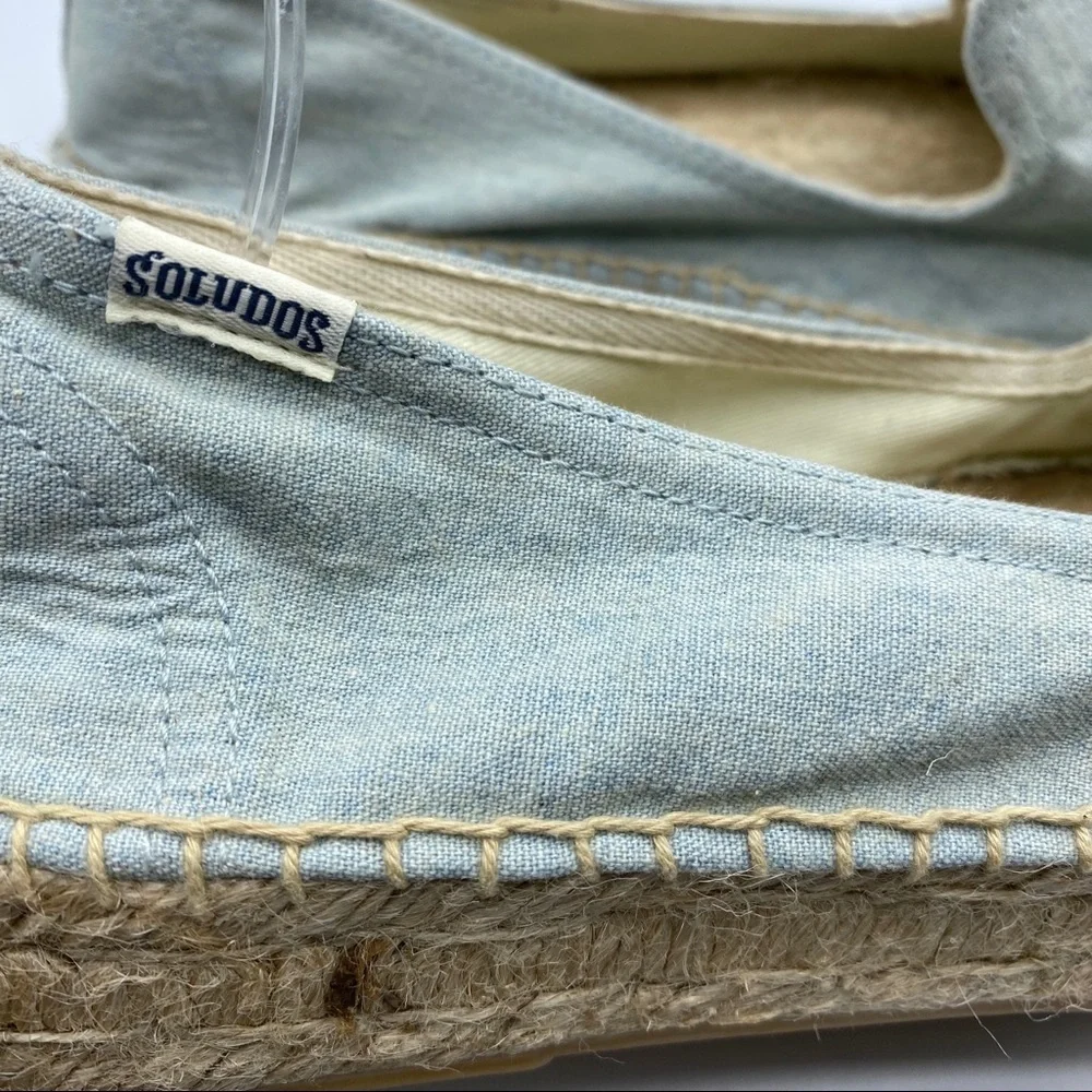 Soludos Sz 7 Watermelon Espadrilles Slip On‎